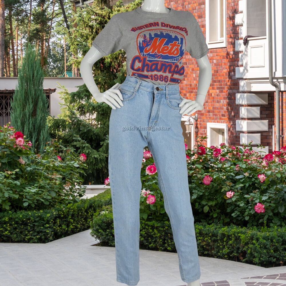 Vintage Lee High Waisted Festival Denim Jeans 25